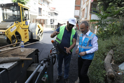 Eyüpsultan'ın cadde ve sokakları yenileniyor