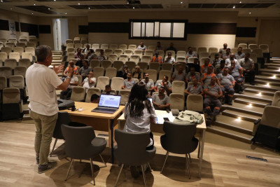 Temizlik personeline İş Sağlığı ve Güvenliği Eğitimi verildi