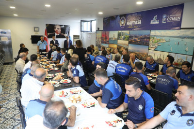 Başkan Özmen zabıta personelinin haftasını kutladı