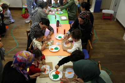 Eyüpsultanlı çocuklar için “Oyun Saati Atölyesi” başladı