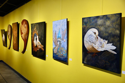 Eyüpsultan'da “İzler ve Düşler” sergisi açıldı