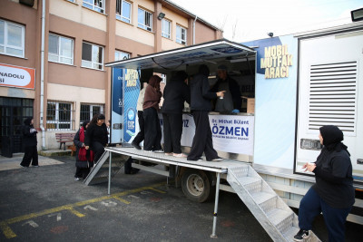 Eyüpsultan Belediyesi'nden soğuk kış günlerinde sıcak çorba ikramı