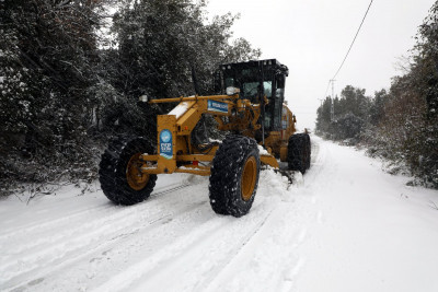 Eyupsultan Belediyesi Karla Mücadele Ekipleri 7/24 sahada