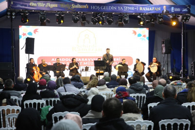 Eyüpsultan'da “Anadolu Tasavvuf Ezgileri” ile unutulmaz Ramazan gecesi