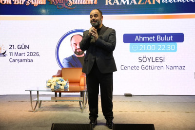 Eyüpsultan'da Ramazan Sohbetleri'nde Ahmet Bulut'tan “Namaz” Vurgusu