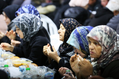 EYÜPSULTAN'DA RAMAZAN BOYUNCA BİNLERCE KİŞİ GÖNÜL SOFRALARINDA BULUŞTU