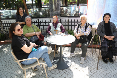 Emekliler Lokali Hafıza Kafe'de Hıdırellez coşkusu