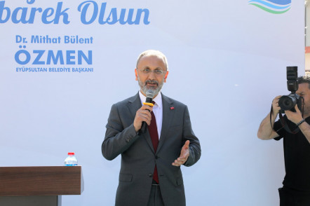 Başkan Dr. Mithat Bülent Özmen “Eyüpsultan'a ve Eyüpsultanlıya güzel işler yapacağız”