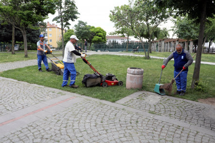 Eyüpsultan park ve yeşil alanlarıyla yaza hazırlanıyor