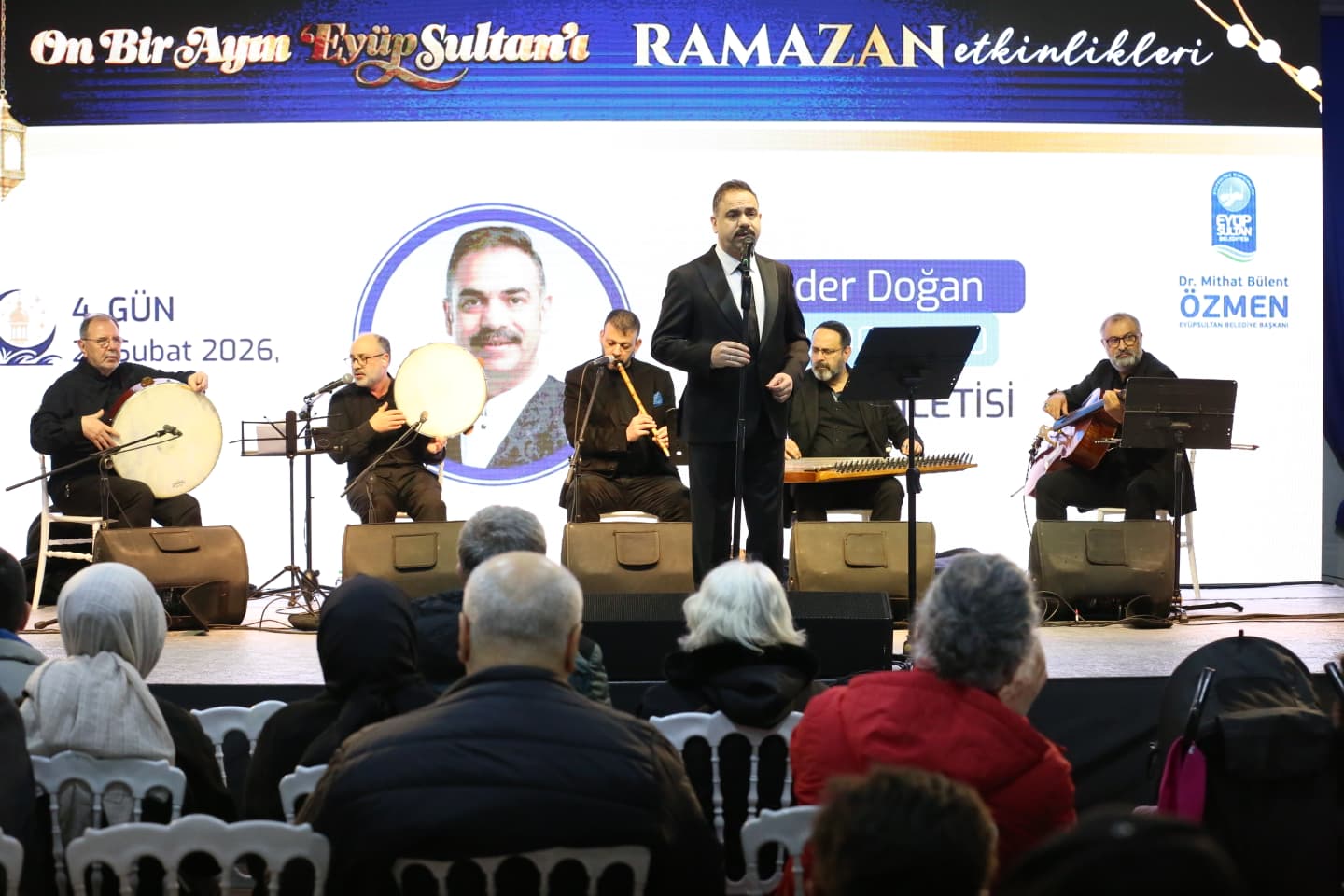 Ender Doğan, Eyüpsultan'da gönüllere dokundu