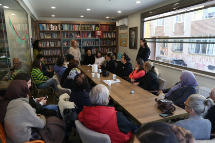Emekliler Lokali'nde “Yaş Alan Kadınlar, Güçlü Hikâyeler” semineri