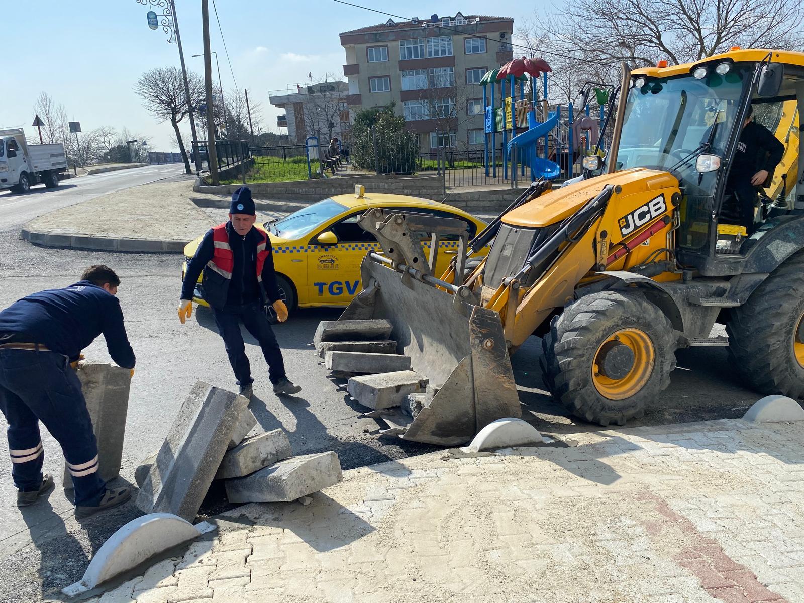 Eyüpsultan'da altyapı ve üstyapı çalışmaları aralıksız devam ediyor