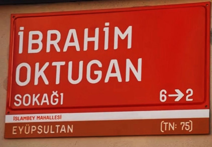 Şehit Öğretmen İbrahim Oktugan'ın adı Eyüpsultan'da yaşayacak