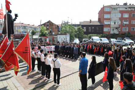 Eyüpsultan'da 19 Mayıs Coşkusu Gençlik Yürüyüşüyle Başladı