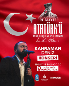 Eyüpsultan'da 19 Mayıs Coşkusu: Kahraman Deniz sahne alacak