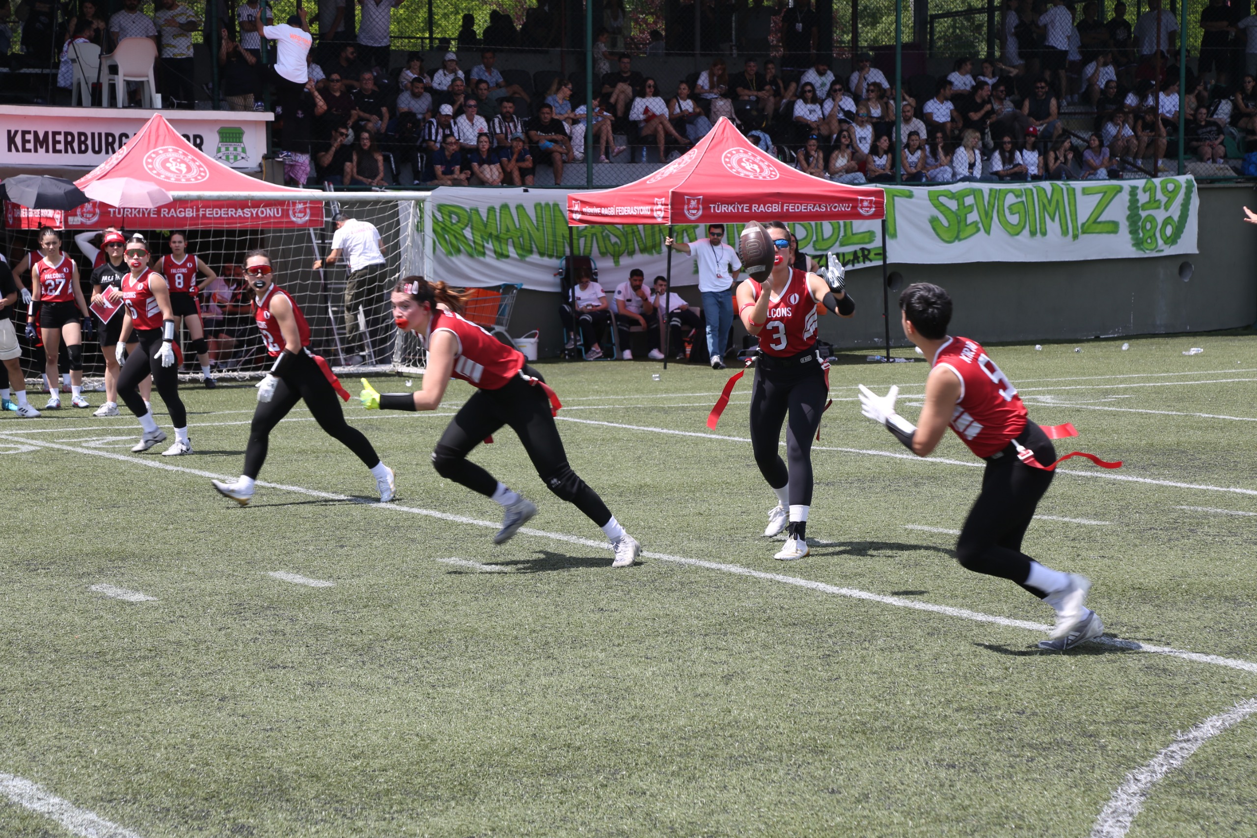 Eyüpsultan, Flag Futbol Büyük Kadınlar Türkiye Şampiyonası Final Etabı'na ev sahipliği yaptı