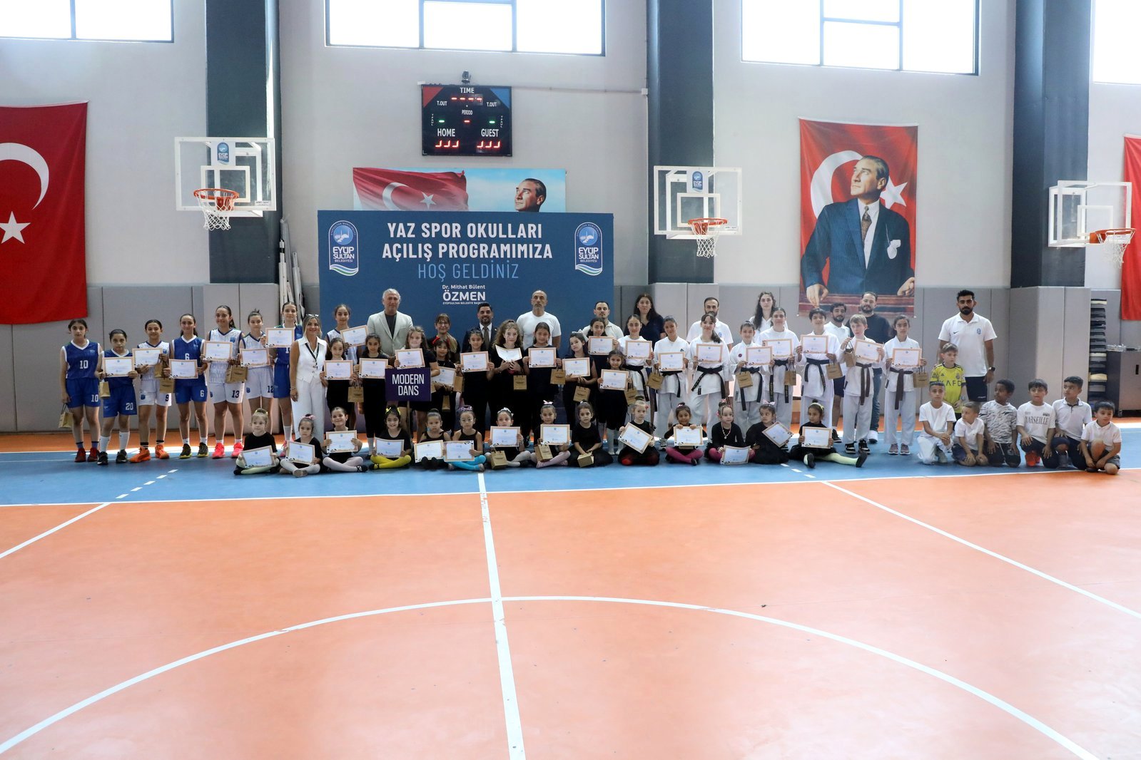 Eyüpsultan Belediyesi Yaz Spor Okulları başladı Eyüpsultan Belediyesi Yaz Spor Okulları başladı