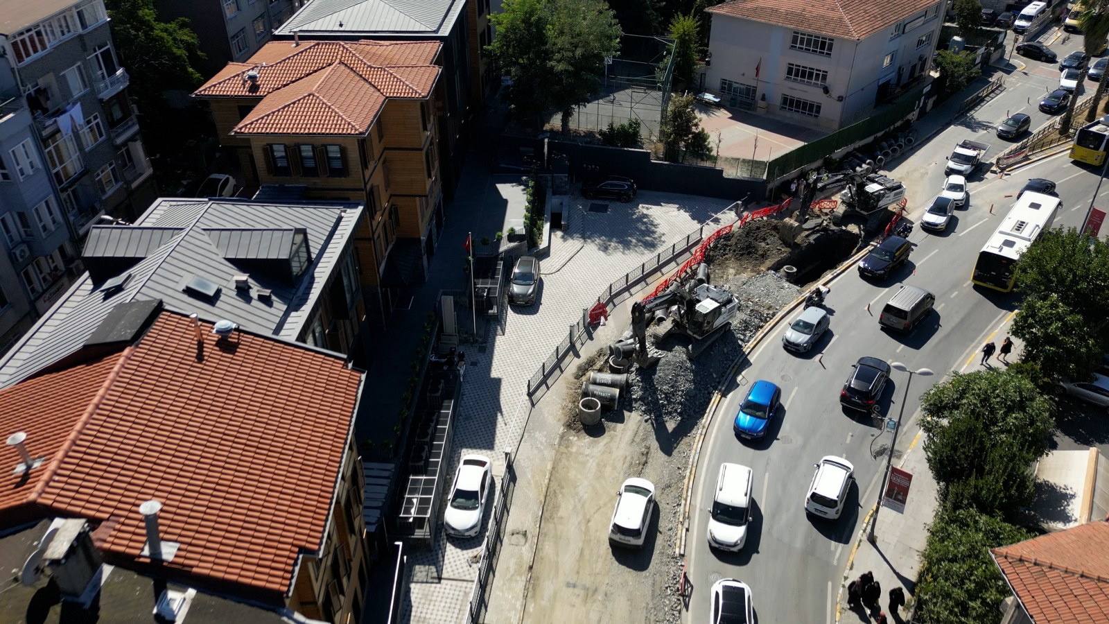 Eyüpsultan'a Tramvay Geliyor, Altyapı Yenileniyor Eyüpsultan'a Tramvay Geliyor, Altyapı Yenileniyor