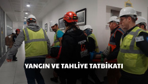 Belediyemizde yangın ve tahliye tatbikatı gerçekleştirdik