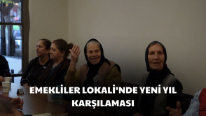 Yeni yılı Emekliler Lokalimizde yaş almış komşularımızla birlikte karşıladık