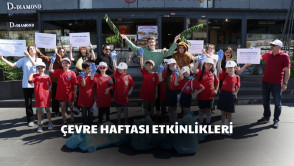 Öğrencilerimiz, çevre temizliği çalışmaları ve sundukları gösteriyle çevre bilincine dikkat çekti